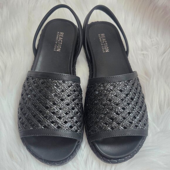 NEW KENNETH COLE REACTION Women's Saavi Round Toe Sandals Size 8.5 - Picture 4 of 11